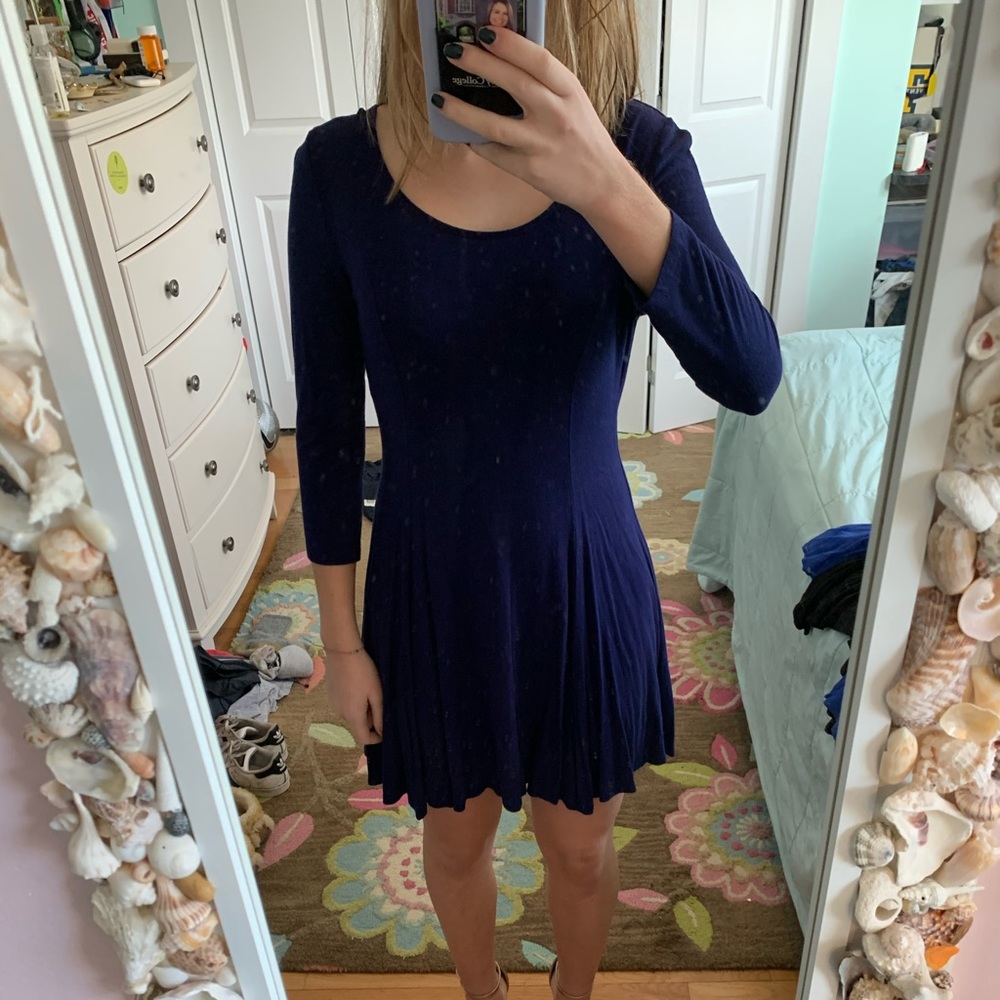 Forever 21 Navy blue skater dress